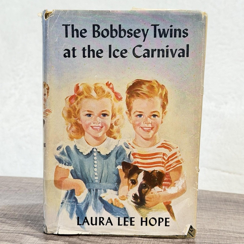 Vintage 1941 The Bobbsey Twins at the Ice Carnival by Laura Lee Hope HC DJ